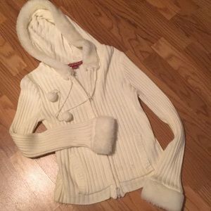 JJ Basics zip up sweater/cardigan